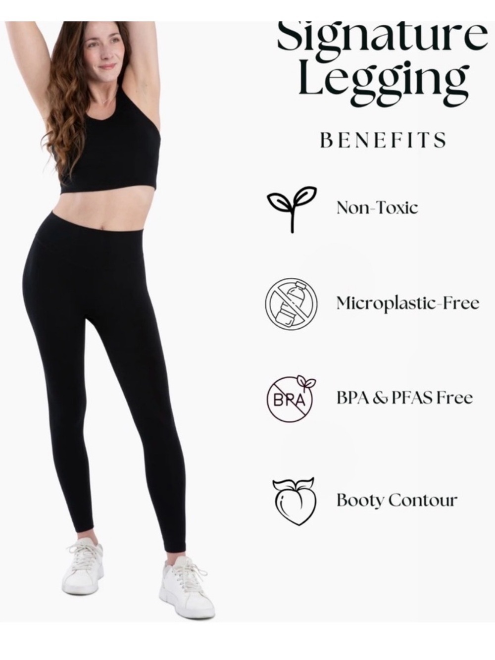 Signature Legging High-Rise Leggings - Black